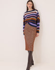 W6-DK9354 Maglia Righe Variante Unica