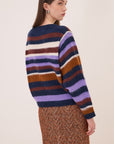W6-DK9354 Maglia Righe Variante Unica