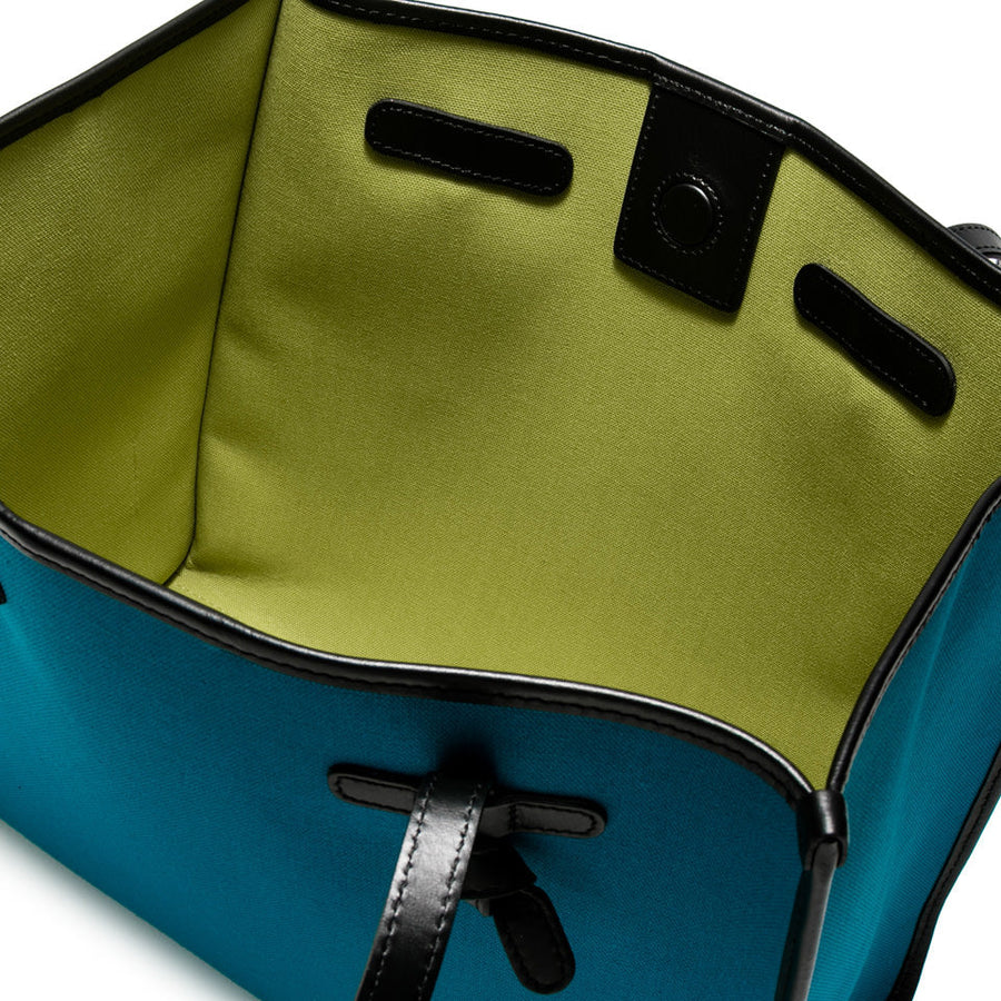 S3-6850 Shopper Bag Maxi CNV-SE Lagoon Apple Green 12882