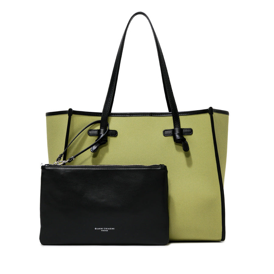 S3-6850 Shopper Bag Maxi CNV-SE Green Apple Lagoon 12918