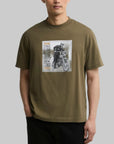 W6-1663 T-Shirt BRANDON MidOlive