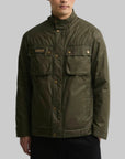 W6-2601 Giacca MERTON Wax Olive Night
