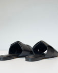 S5-6794 Sabot Aperto Imbottito Nero