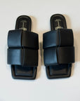 S5-6794 Sabot Aperto Imbottito Nero