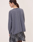 W6-DK9252-1 Maglia Scollo V Grey