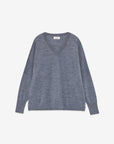 W6-DK9252-1 Maglia Scollo V Grey