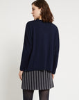 W6-DK9252-1 Maglia Scollo V Night