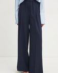 S5-8P0710 Pantaloni Palazzo Essential Navy