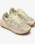 DS5-CHACRONA METTA LINO WHITEWISP Sneakers Multi Green Woman