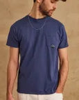 Pocket T-Shirt Jersey Azzurro Man