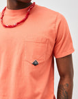 Pocket T-Shirt Jersey Azzurro Man