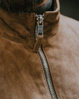UW5-TOBIA Giubbotto Suede Palude Man