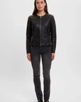 S5-TORRI Giubbotto in Pelle Black