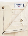 W6-RENDON PANTALONE CORDUROY 490 White Natural Man