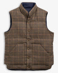 W6-WEBB WOOL GILET PIED DE POULE A08 Man