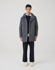 UW6-BREAD Parka Tricotech Grey Melange Man