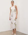 S6-DA5395 Abito Midi Latte