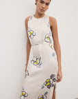 S6-DA5395 Abito Midi Latte