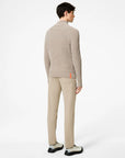 UW5-139 Maglia Velvet Rave Full Zip Tabacco Man