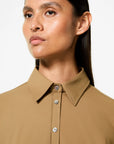 DW5-802 Oxford Boyfriend Shirt White Woman