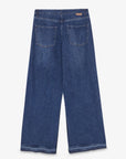 W6-DP0104 Pantalone Palazzo Bimateriale