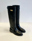 D337 Stivale Nappa con Accessorio Nero