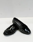 W3-PRA206 Mocassino Fibbia Nero Woman