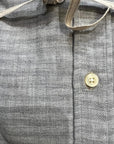 W1-DIFN7L Camicia Regular Quadretti Grigio Man
