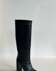 W2-3361 Stivale Nappa Tacco 10cm Nero