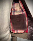 US6-MARCO POLO Giubbotto Pelle Dark Brown Man