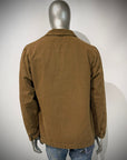 US6-ST.MALO Work Jacket Linen Tabacco Man