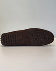 S6-4415/520 Mocassino Car-Shoes Suede Dark Brown Man