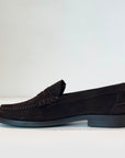 W6-Mocassino College Camoscio Dark Brown Man