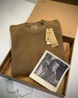 UW6-REBEL Maglia JAMES DEAN Gircollo Cammello Man
