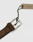 09/35 Cintura Suede Vintage Tortora