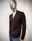 W6-0006 Cardigan Rasato Moro33 Man