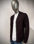 W6-0006 Cardigan Rasato Moro33 Man