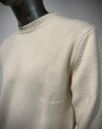 W6-0193 Maglia Girocollo Ecru01 Man