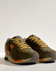 UW4-QUEEN01 Wash Running Green/Ocra Man