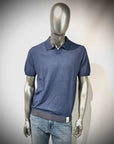 S6-PERRY Polo Reversibile Inchiostro/Yuta Man