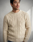 UW6-THE KING OF COOL Maglia STEVE McQUEEN Girocollo Avorio Man