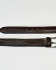 754/35 Cintura In Pelle Testa Di Moro