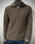 W6-0248 Polo Zip Costa Inglese Corda78 Man