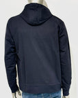US5-SW003 Felpa Small Logo Hoodie Navy Man