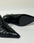 W5-90051 Tronchetto Zip Latex Nero