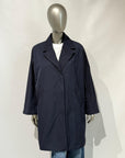 S5-9138 Trench in Nylon Memory Blu Notte