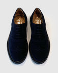 W5-080 Francesina Coda di Rondine Camoscio Blu Man