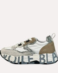 DS6-1N30 CLUB105 White/Silver/Light Beige Woman