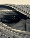 S6-1002 Borsa Tracolla Piatta Laserata Black 047