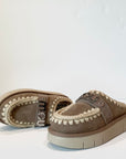 W5-Bonce Clog Metal Logo Elefant Grey